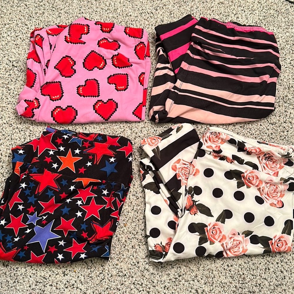 NEW - 4 Pairs TC LuLaroe Leggings